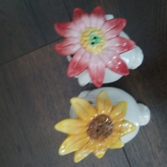 Vintage Fritz and Floyd bunny salt and pepper shakers NIB - Picture 6 of 10